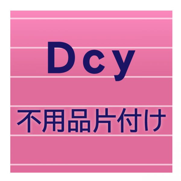 Dcy不用品片付け