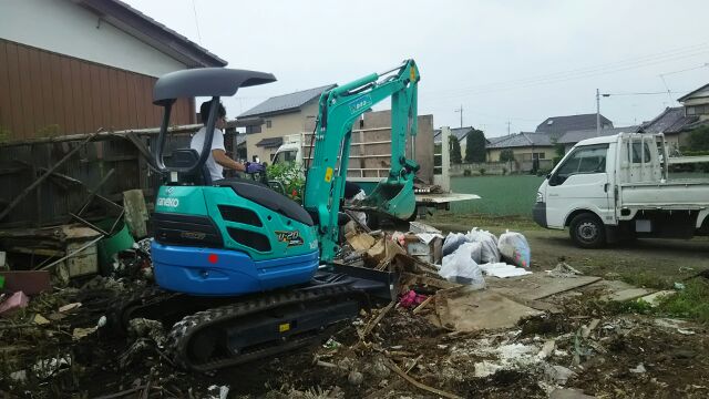 埼玉の物置解体工事